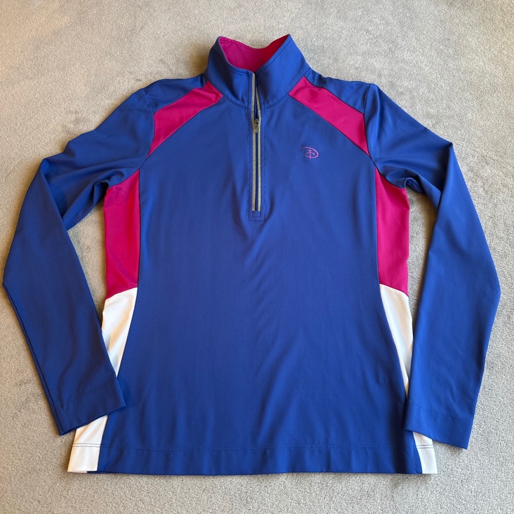 Walt Disney World Greg Norman Women's Small Long-Sleeve Golf Top Shirt Sporty